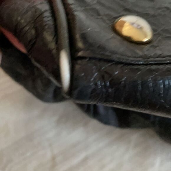 Foley & Corinna Black Leather Toggle Shoulder Bag - Picture 13 of 14